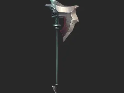 Fantasy Weapon Collection Low-poly 3D model