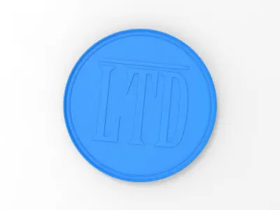 Etiketcilere Yuvarlak LTD Arma Modeli LTD Round Rigging Model 3D model