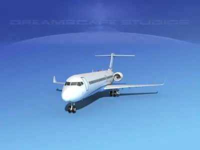 Comac ARJ21-700 Corporate 3 3D model