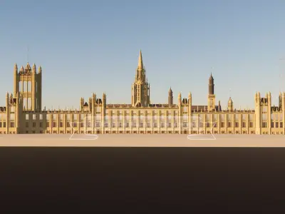 Palace of Westminster - does not include Big Ben 3D model