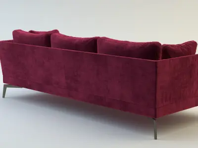Feel Good Sofa Free 3D model