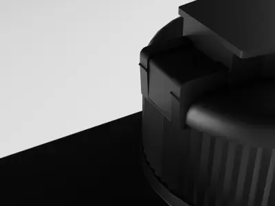 Shampoo Bottle Mockup 3D model