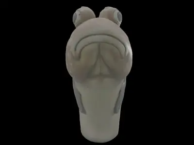 Mudskipper Sculpture 3D model