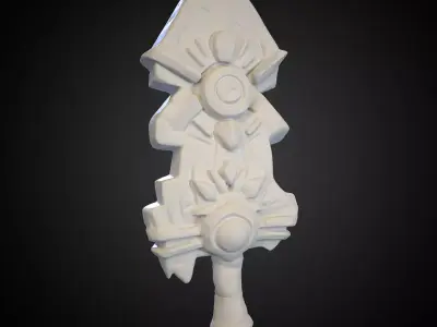Stylized Sword 01 3D model