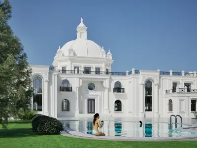 Classic Grand palace house 3D model