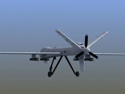 MQ-9 Reaper UAV 3D model