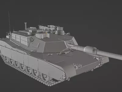 Abrams 3D model