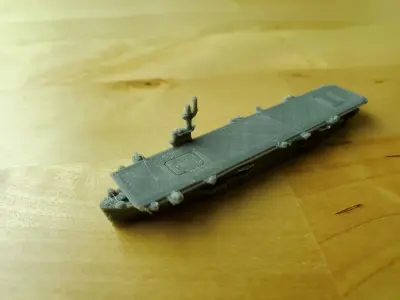 US Bogue Class Aircraft Carrier Free 3D print model