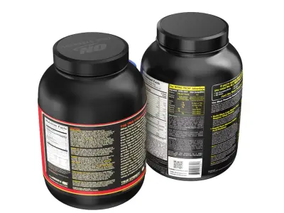 Gym Supplements 3D model
