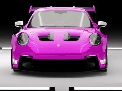Porsche 911 GT3 RS Free 3D model