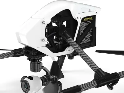 DJI Inspire - Element 3D 3D model