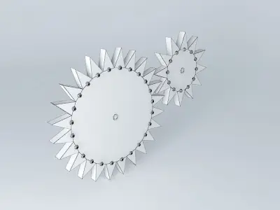 dfg industrial star Free 3D model