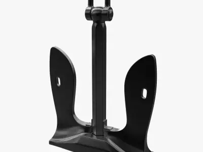 Anchor metal 3D model