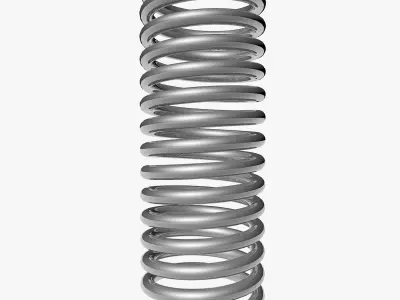 Metal Spiral 3D model