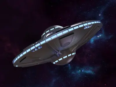 UFO 3D model purchase