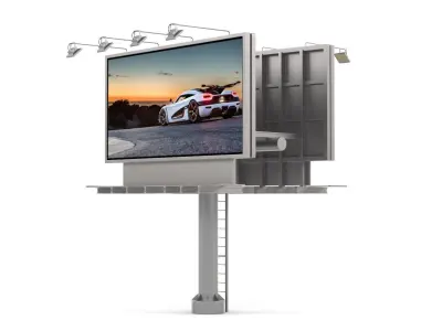 Billboard 3D model