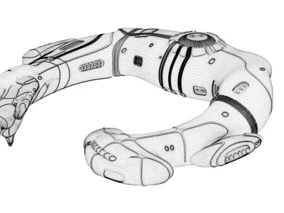 Alien Juggernaut 3D model