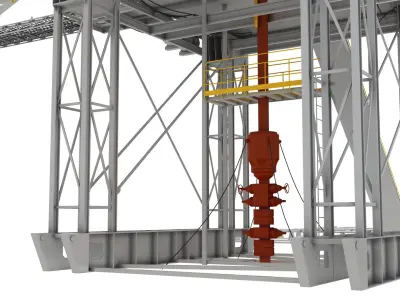 Land Rig 3D model