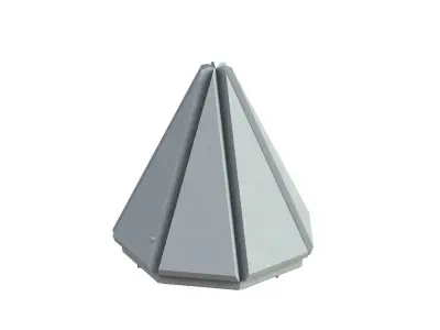 Sci Fi Object No 2312 Low Poly Low-poly 3D model