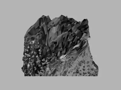 Aquarium-Ornaments Cave Free 3D print model