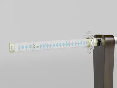 Hikari the Light Katana 3D model