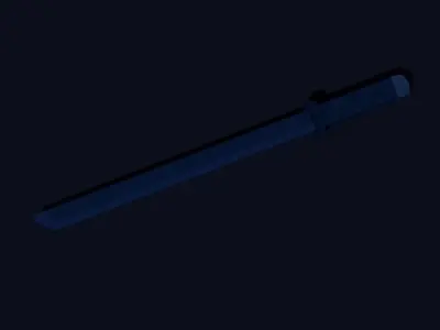 Weapons Pack - Lowpoly Voxel Models Low-poly 3D model