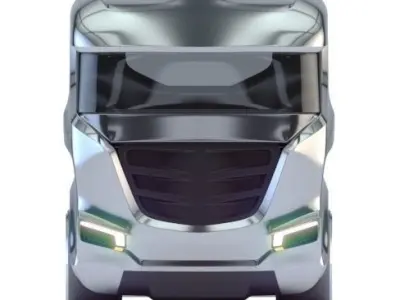 Tesla Semi Truck Future Concept 3d model Vray Corona 3D model