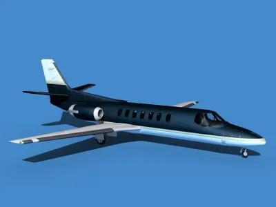 Cessna Citation V 560 Encore V11 3D model