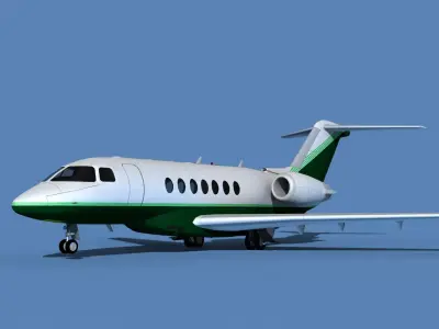 Hawker Siddley 4000 V13 3D model