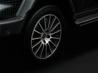 Mercedes Benz G 550 2020 wheel 3D model
