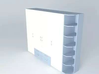 wardrobe cabinet Free 3D model