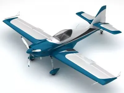 Zlin Z50 LS 3D model