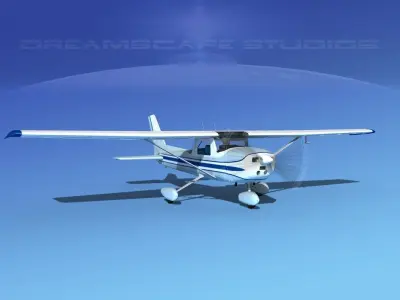 Cessna 152 Commuter V09 3D model