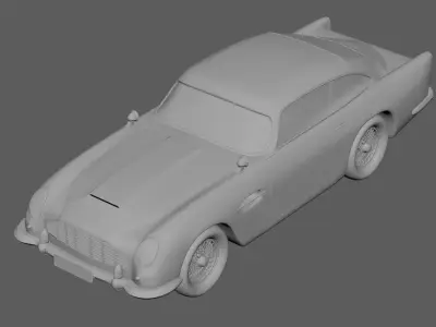 Aston Martin DB5 3D model shop