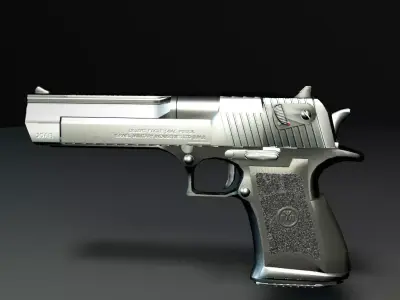 Desert Eagle 3D  Low-poly 3D model