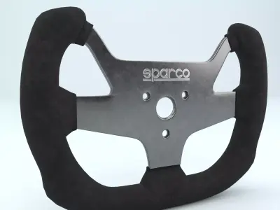 Steering Wheel Sparco F10A 3D model