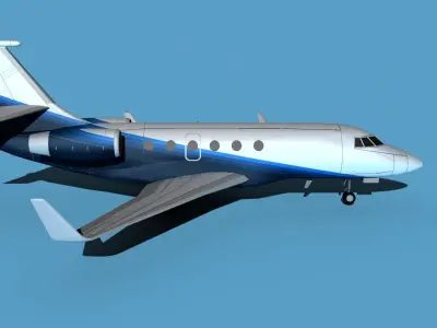 Dassault Falcon 2000 V15 3D model