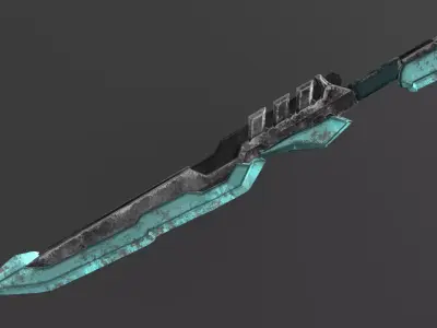Old Blade Free 3D model