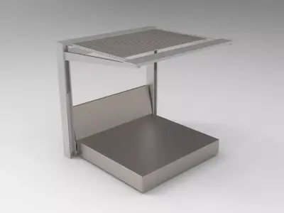 Poolside Bed  Free 3D print model
