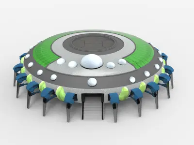 UFO Mothership 3D model