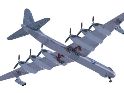 Convair B-36 Peacemaker 3D model