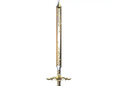 tree of angel Low-poly 3D model