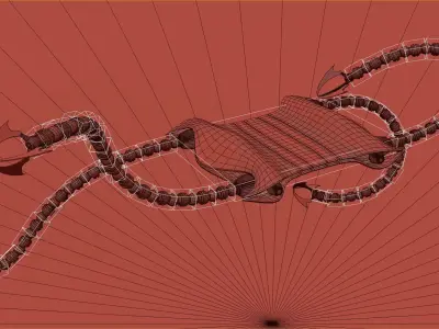 MECHANICAL CRAB Free low-poly 3D model