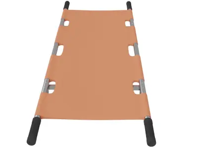 Stretcher Low-poly 3D model