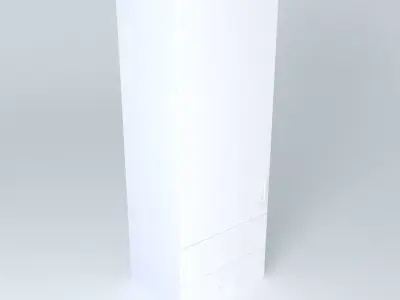 W1D2D cabinet Free 3D model