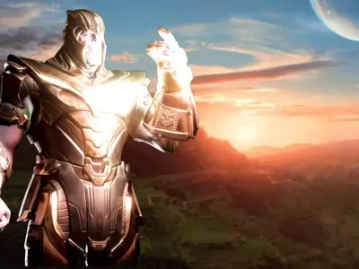 Thanos Free 3D model