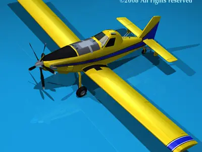 AT-802F Air Tanker 3D model