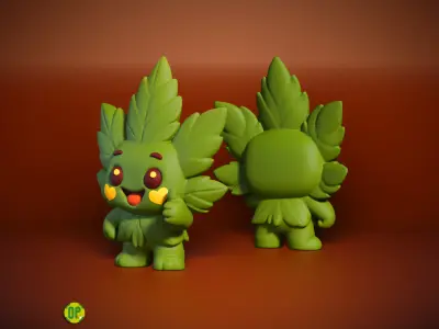 Mr Weedy Multicolor Ready 4 to 5 colors Free 3D print model