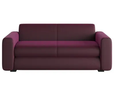 Purple Sofa Free 3D model