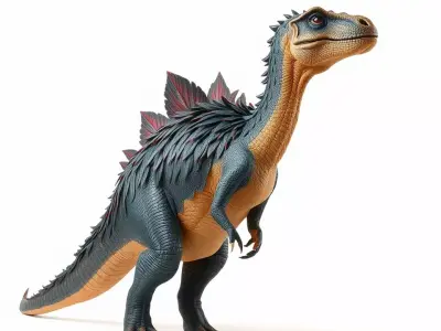 Spiky Dinosaur model pack Low-poly 3D model